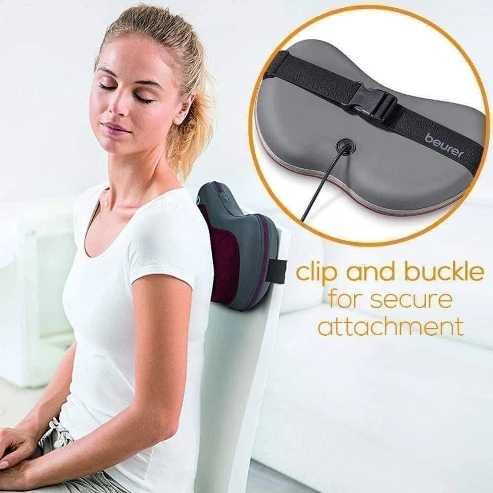 Gối massage có đèn hồng  ngoại, có điều khiển Beurer MG149