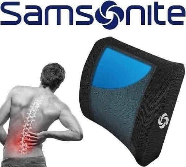 Gối tựa lưng dòng cao cấp Samsonite cooling gel