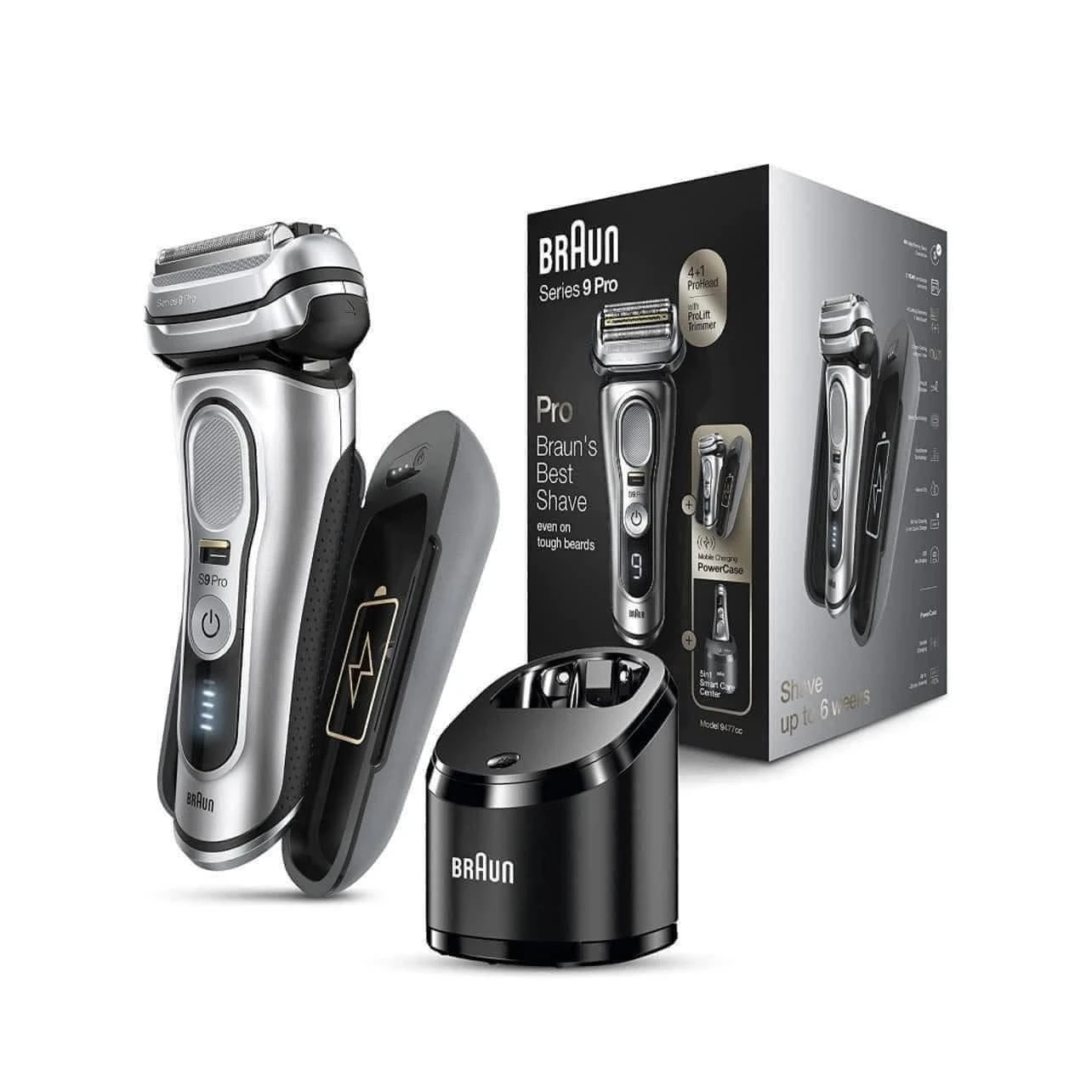 Máy cạo râu Braun serie 9 Pro 9477cc  - Made in Germany