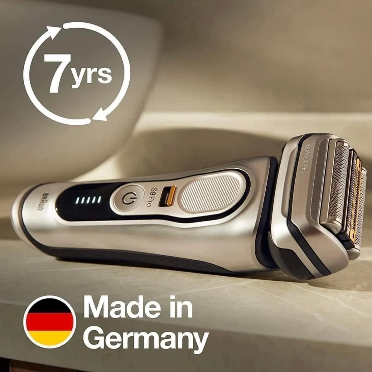 Máy cạo râu Braun serie 9 Pro 9477cc  - Made in Germany