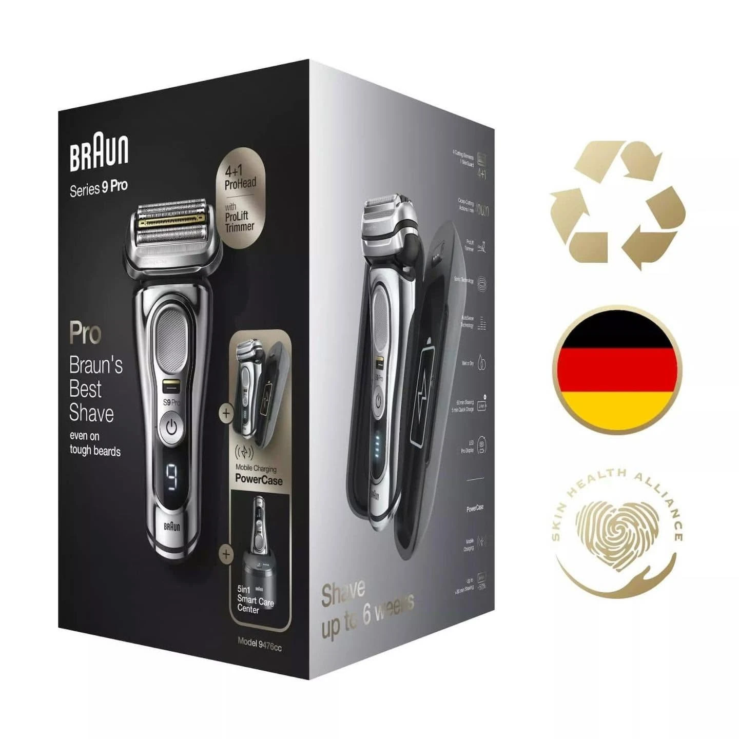 MÁY CẠO RÂU BRAUN SERIES 9 PRO 9476CC