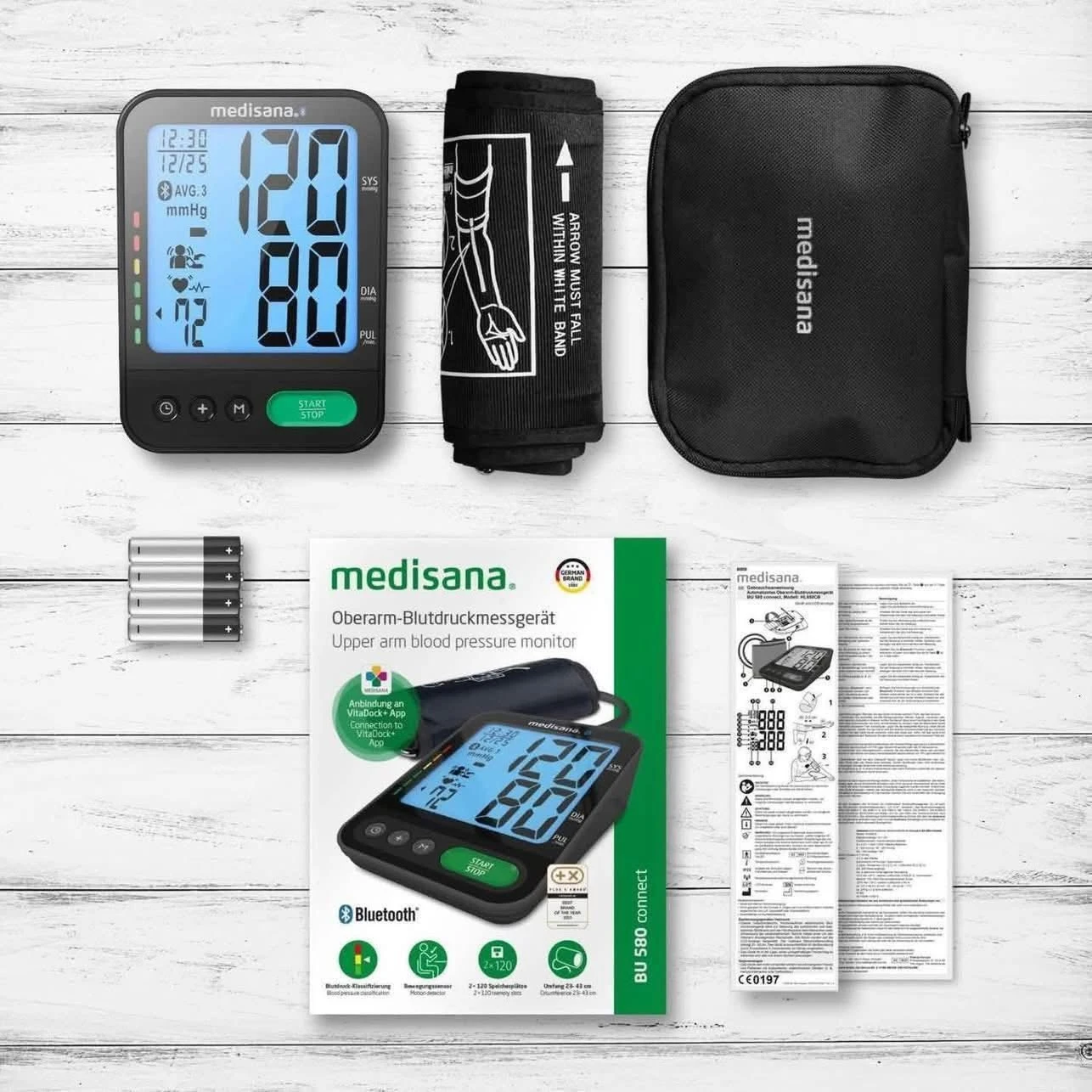 Máy Đo Huyết Áp Medisana BU 580 Connect