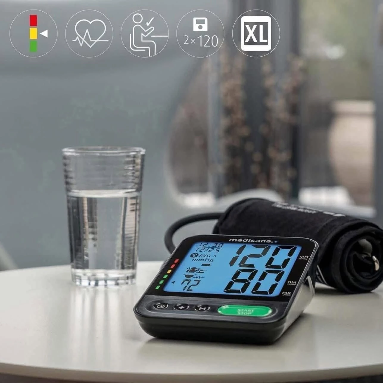 Máy Đo Huyết Áp Medisana BU 580 Connect