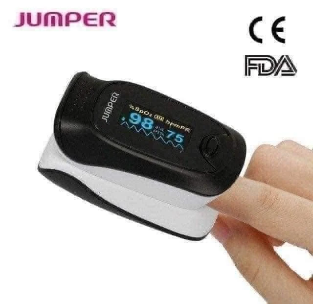 Máy đo nồng độ oxy ng máu Jumper SPO2 JPD-500D OLED Version với màn hình hiển thị nét hơn, bền hơn
