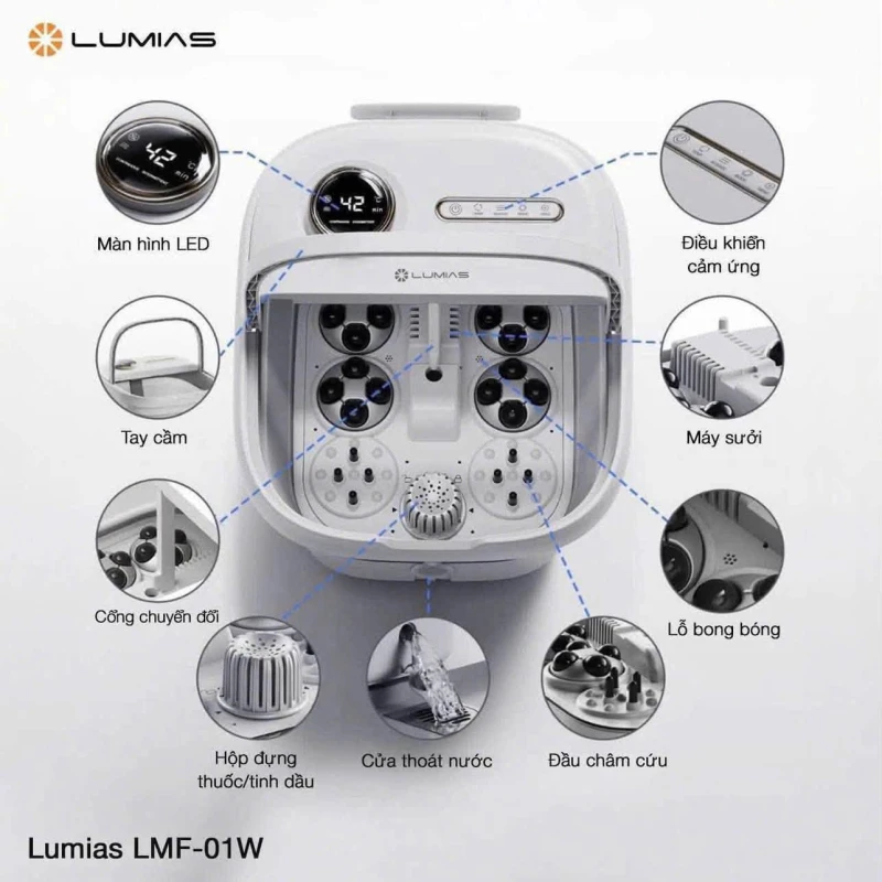 Máy Massage Chân Lumias LMF-01W