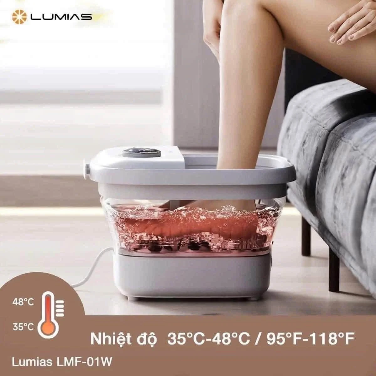 Máy Massage Chân Lumias LMF-01W