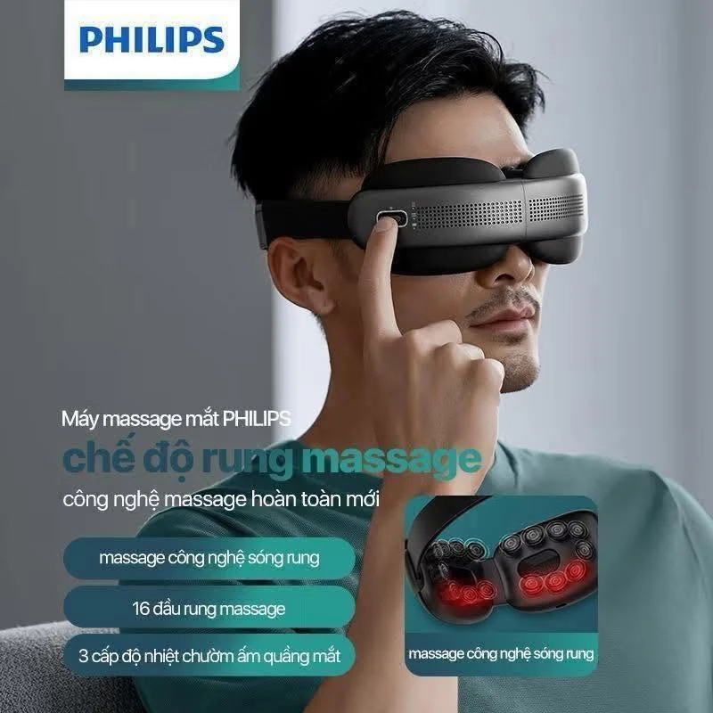 MÁY MASSAGE MẮT PHILIPS PPM2522