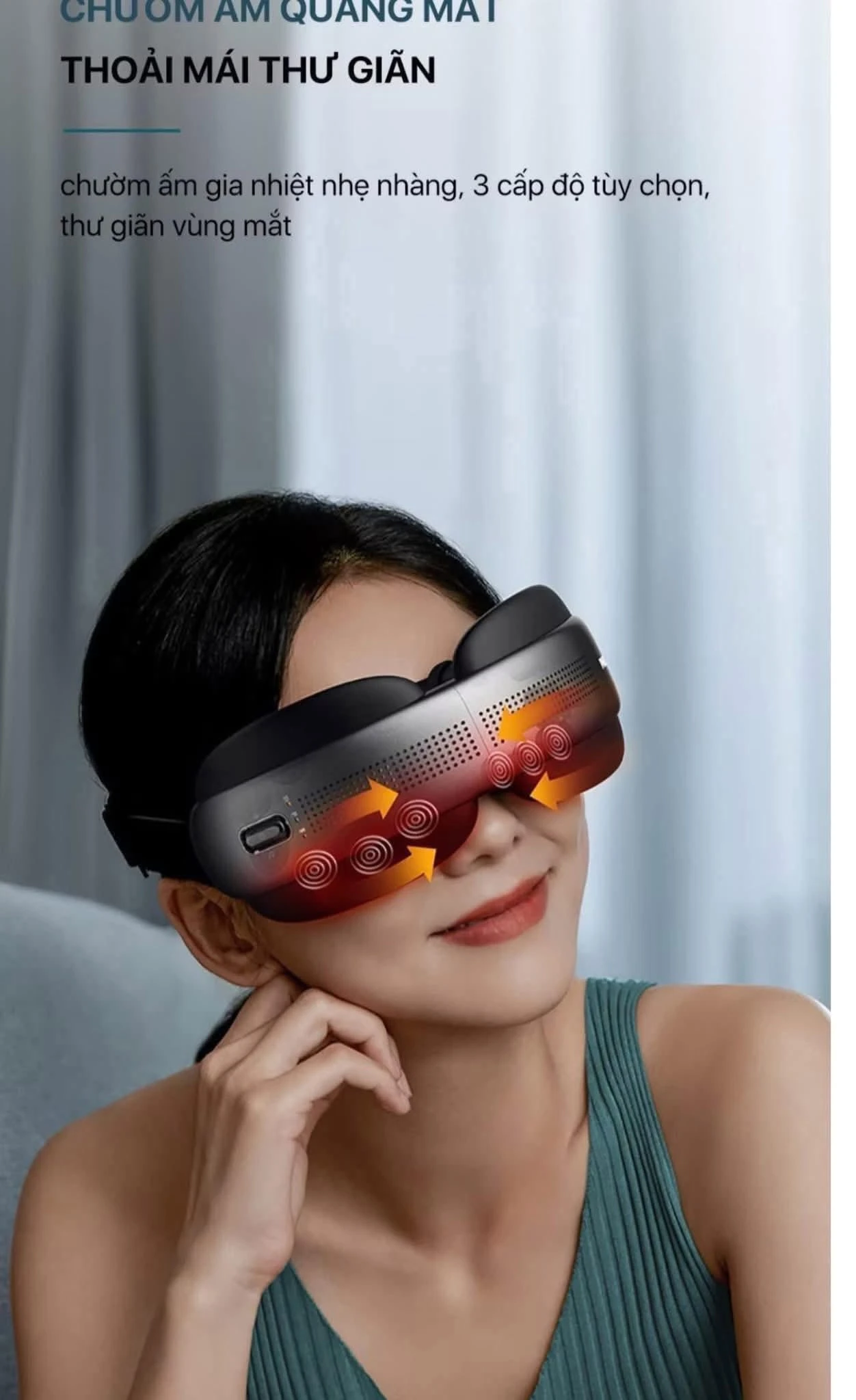 MÁY MASSAGE MẮT PHILIPS PPM2522
