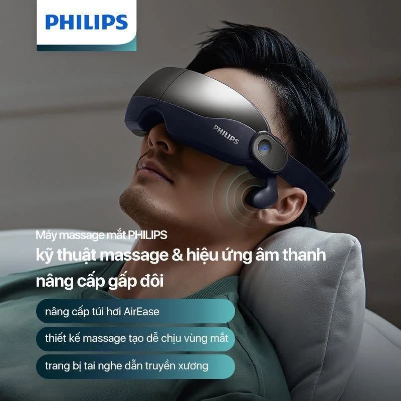 MÁY MASSAGE MẮT TÚI KHÍ PHILIPS PPM2702