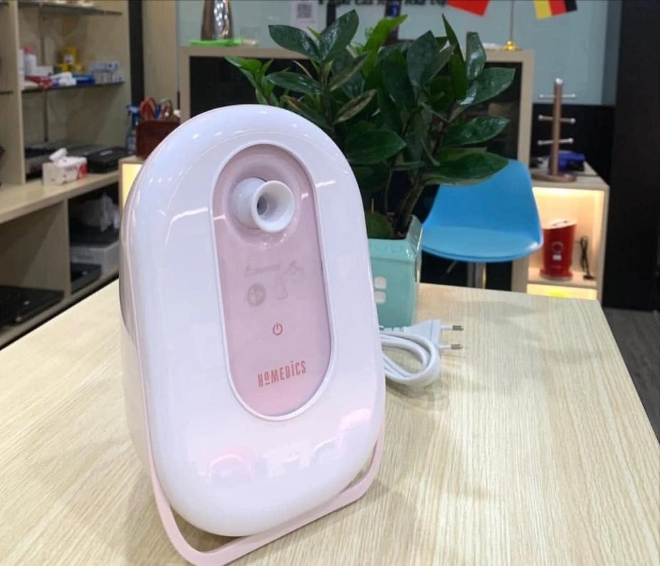 Máy xông hơi da mặt công nghệ siêu âm ION Homedisc FCS- 100 
