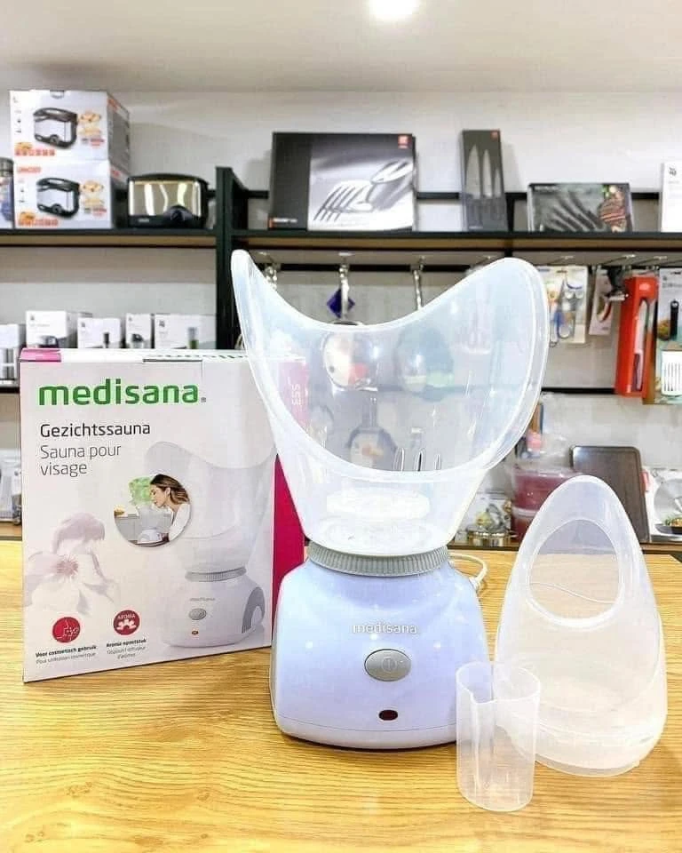 Máy xông mặt Medisana FSS giúp làn da bạn luôn căng mịn, trắng sáng