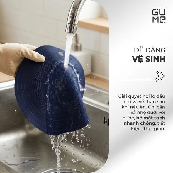Miếng lót bếp từ GUME GM-0118Z (còn xanh than)