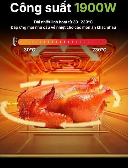 Nồi chiên hấp hơi nước Habibullet FHB18 Plus