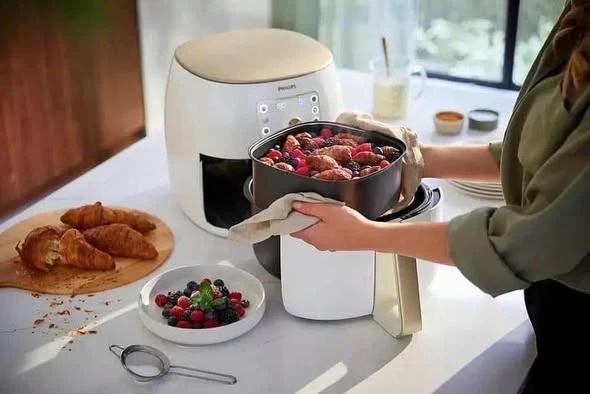 NỒI CHIÊN KHÔNG DẦU PHILIPS HD9870/20 size XXL