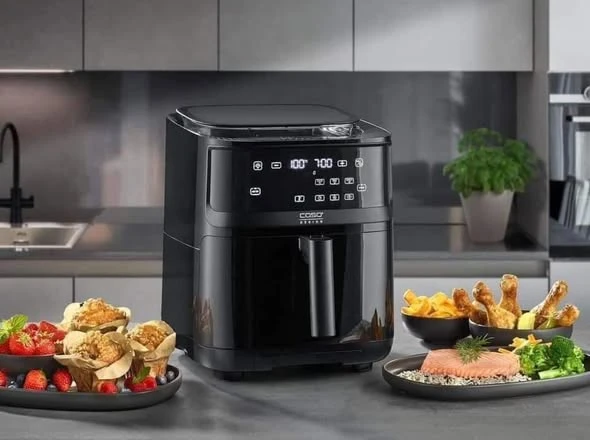 NỒI CHIÊN VÀ HẤP KHÔNG DẦU CASO AIRFRY & STEAM 700