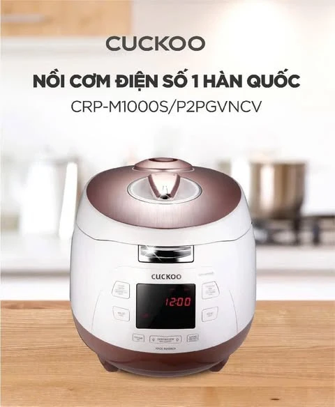 NỒI CƠM ÁP SUẤT ĐIỆN TỬ CUCKOO CRP-M1000S 1,8L