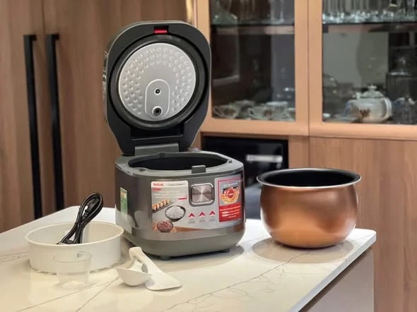 Nồi Cơm Cao Tần Tefal Rice Master Max RK819865 1,8L
