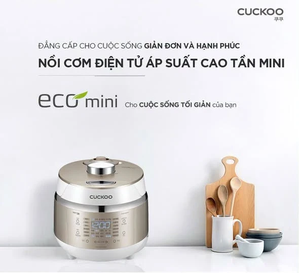 NỒI CƠM ĐIỆN CAO TẦN CUCKOO CRP-EHS0309F