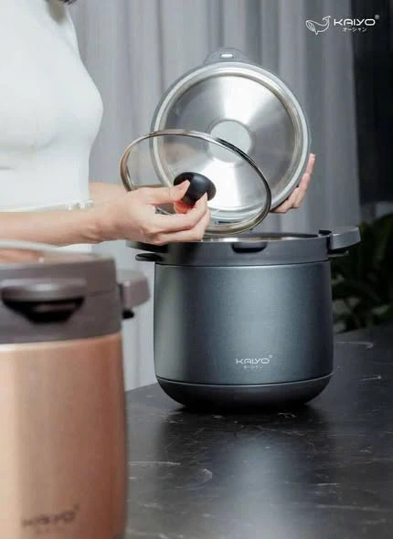 NỒI Ủ 2 TAY CẦM KITCHEN MATE KAIYO 3L (KTC-6926)