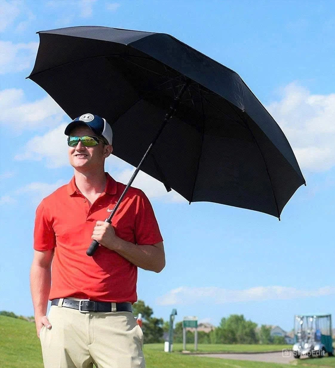 Ô dù sân Golf cán dài