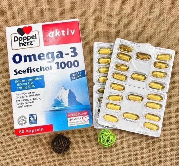 OMEGA 3 SEEFISCHOL 1000 DOPPEL HERZ