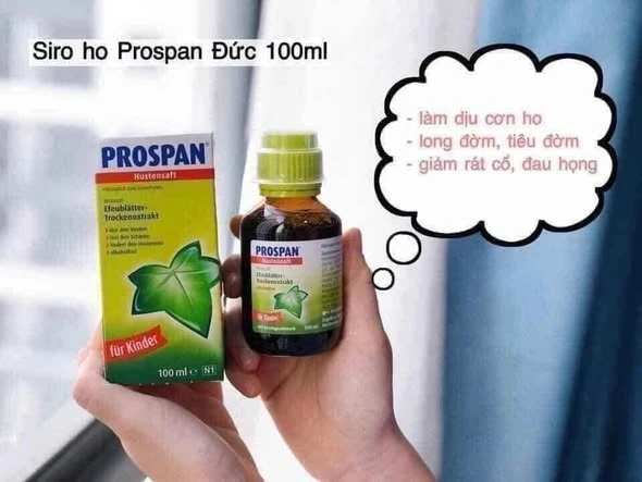 Prospan dạng chai 100ml