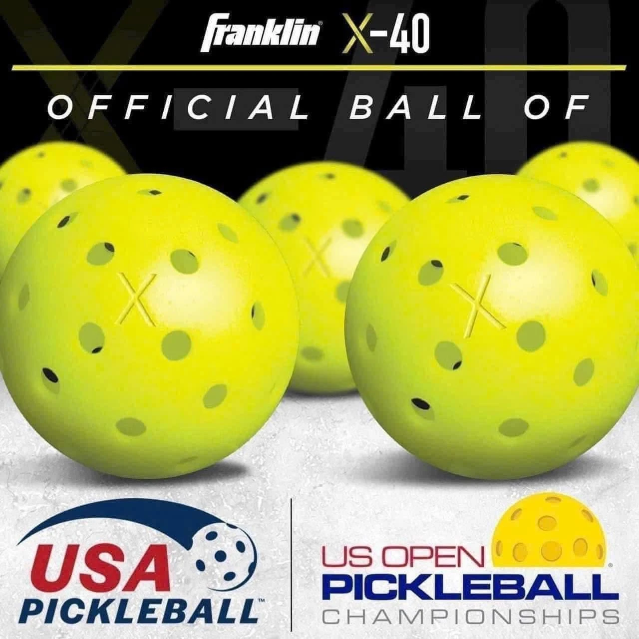 Sét 2 vợt Pickleball Franklin Jet