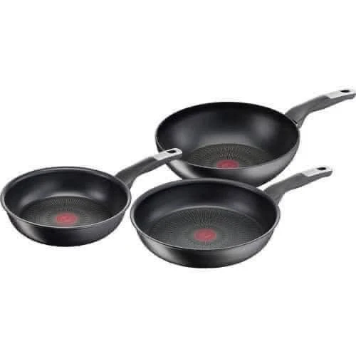 Set 3 chảo Tefal UNLIMITED  MADE IN FRANCE (24-28-28cm)