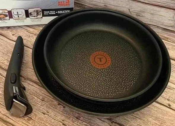 Set chảo Tefal tay rời 24-28cm (2 CHẢO + 1 TAY CẦM)