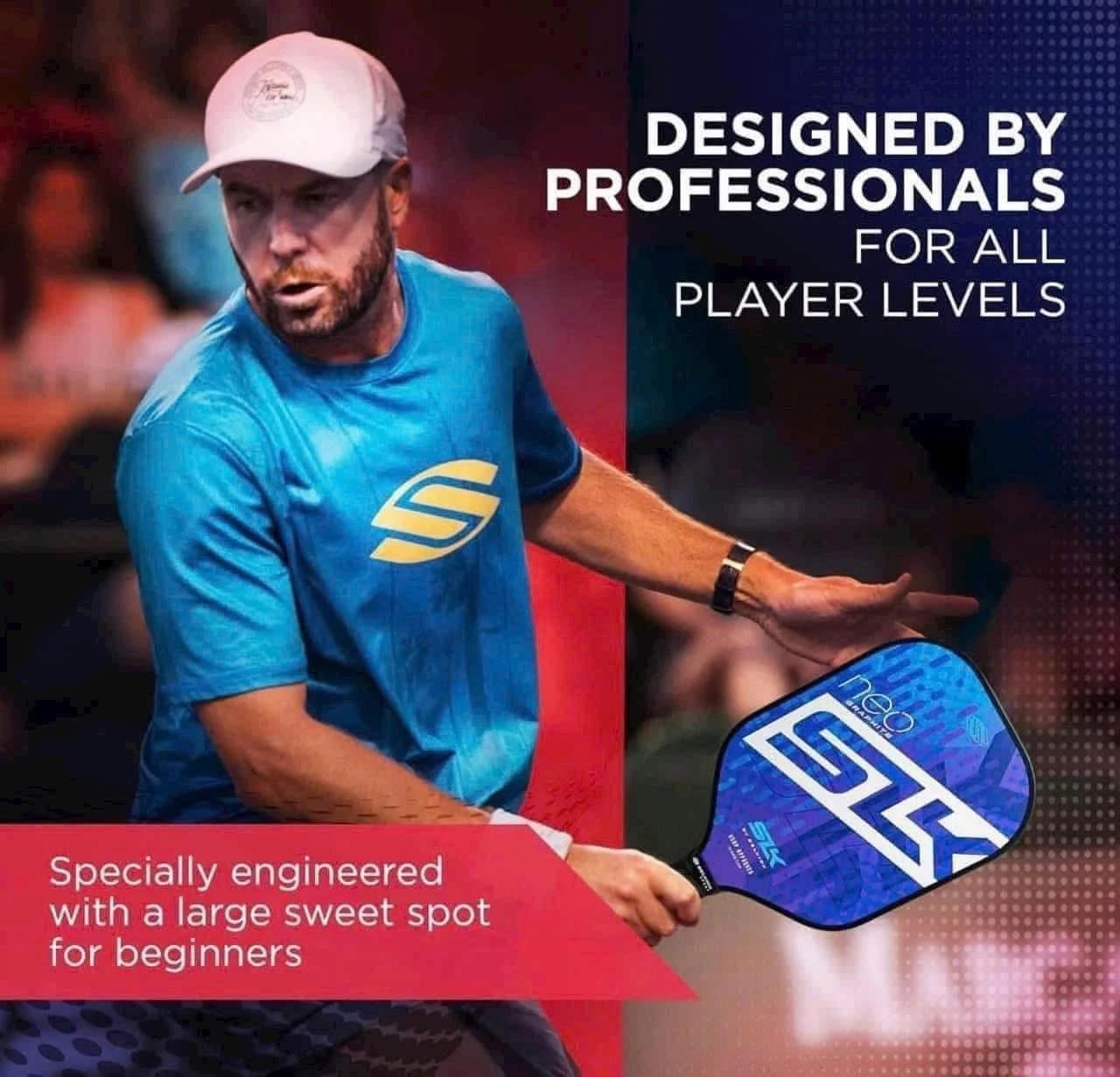 SET VỢT PICKLEBALL 2024 SLK NEO BY SELKIRK (2 VỢT, 1 TÚI ĐỰNG, 4 BÓNG)