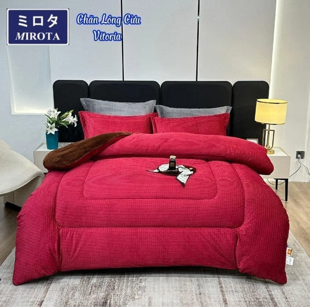 SIÊU PHẨM CHĂN LÔNG CỪU MIROTA DÒNG VICTORIA SỬ DỤNG CÔNG NGHỆ M-WARM