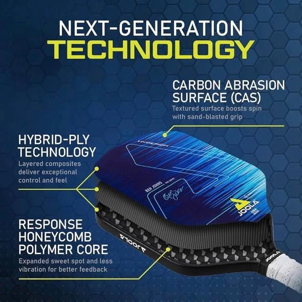 SIÊU VỢT PICKLEBALL JOOLA HYPERION CAS 16mm (1 cái)