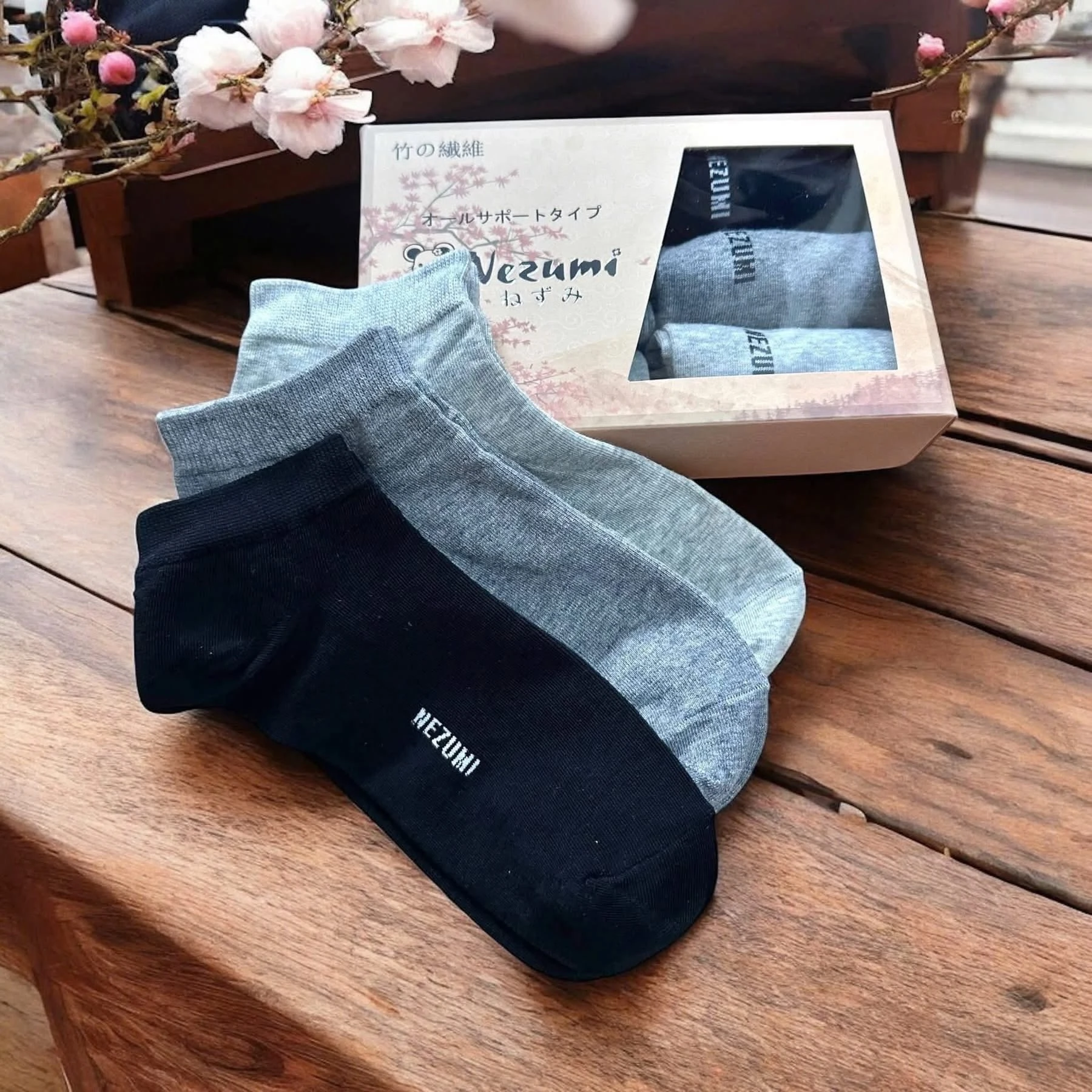 TẤT NEZUMI NHẬT BẢN (CỔ CAO) - SET 6 ĐÔI