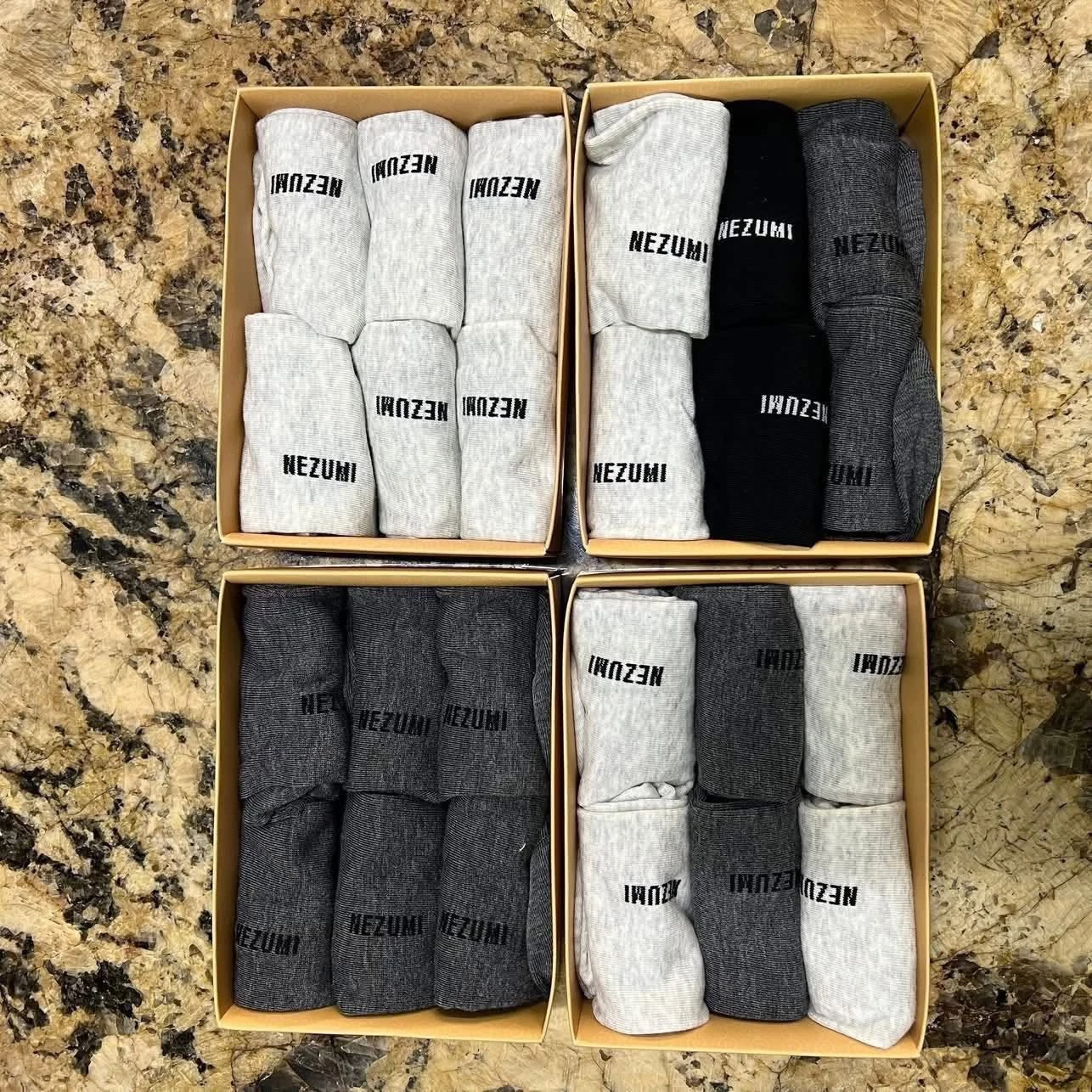TẤT NEZUMI NHẬT BẢN (CỔ CAO) - SET 6 ĐÔI