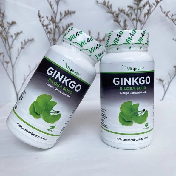 Thuốc bổ não GINKGO BILOBA 6000 VIT4EVER 365 viên