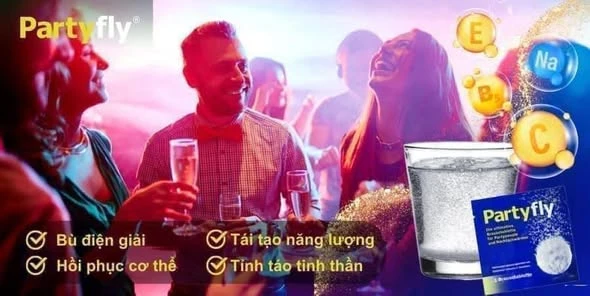 VIÊN SỦI PARTYFLY MADE IN GERMANY
