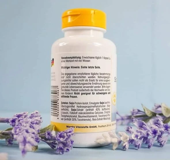Viên Uống Bổ Sung Nội Tiết Tố Nữ Warnke Soja-Isoflavone 18110 35mg, 100 Viên