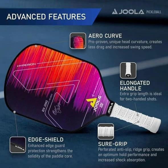 Vợt Pickleball JOOLA Hyperion CAS 13,5mm (1 cái)