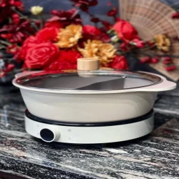 Bộ bếp + nồi lẩu 2 ngăn FIKA 