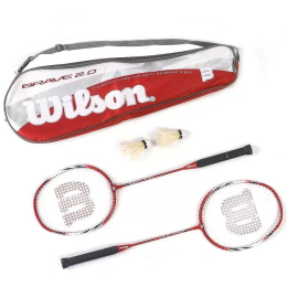 Bộ vợt cầu lông Wilson Badminton phiên bản mới Brave 2.0