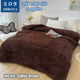 CHĂN LÔNG CỪU NHẬT BẢN MIROTA (2x2m3, 5kg) (Hết màu 3)