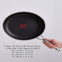 CHẢO RÁN CHỐNG DÍNH STEIGER PROFIHEAT 28CM