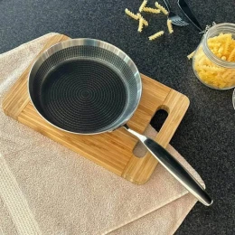 Chảo rán đúc inox chống dính vân nổi Kaiyo KNF-3567 20cm