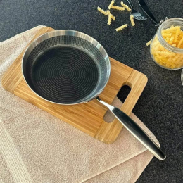 Chảo sâu lòng đúc inox chống dính vân nổi Kaiyo KNF-3192 26cm