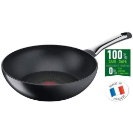 Chảo sâu lòng Tefal Excellence Wok 28cm tăng cường thêm 3 lớp Titanium