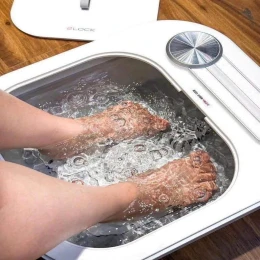 Chậu ngâm chân & massage tự động 2LOCK Korea (tặng 1 túi muối ngâm chân thảo mộc)