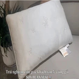 Gối SOY BEAN YUKI (còn loại không chần)