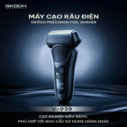 MÁY CẠO RÂU ĐIỆN GKOCH PRECISION FOIL SHAVER V-939