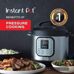 NỒI ÁP SUẤT ĐIỆN ĐA NĂNG NT POT DUO 7 IN 1 DUNG TÍCH 5,7L