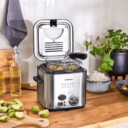 Nồi Chiên Ngập Dầu Mini Silvercrest Model 2024, dung tích 1,2L